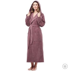 Arus Women's 100% Turkish Cotton Robe size L/XL